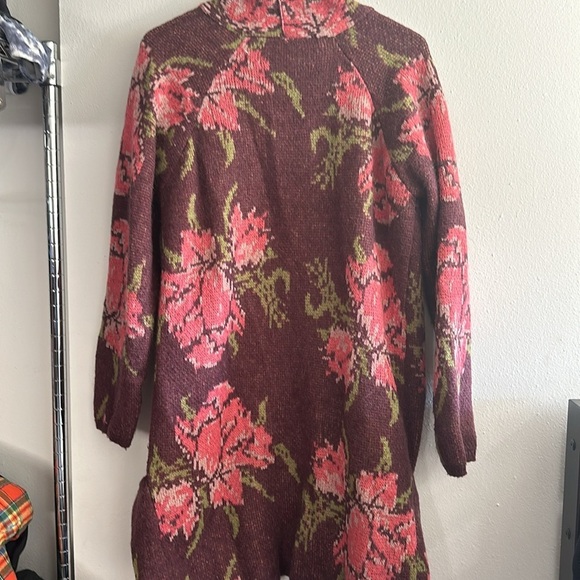 Free people floral cardigan size M - Picture 4 of 5
